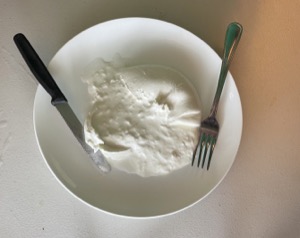 Burrata con Panna Cheese Lioni