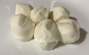 Just some mozzarella balls